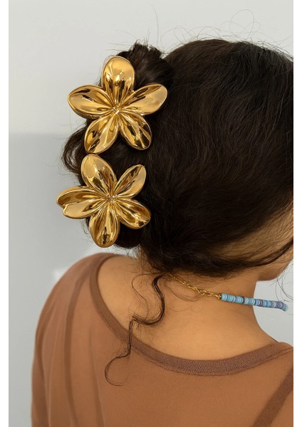 2'li Mandal Toka, Gold Altın Renk Lotus Toka