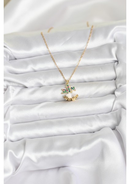 Erb 316L Çelik Zincir Gold Renk Chirtsmas Bell Model Yılbaşı Temalı Kadın Kolye fiyatları
