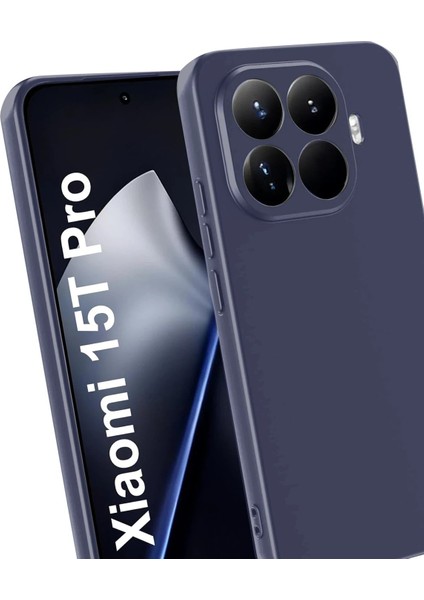 CPT05 Xiaomi Mi 15T Pro First Silikon - Lacivert modelleri