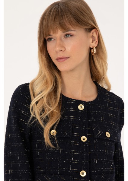 Kadın Lacivert Dokuma Mont 50308757-VR033 fiyatları