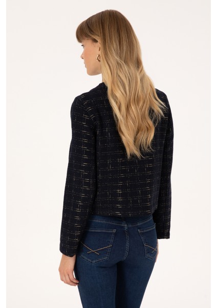 Kadın Lacivert Dokuma Mont 50308757-VR033 indirimleri