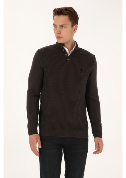 Erkek Antrasit Melanj Kazak /triko 50308915-VR081