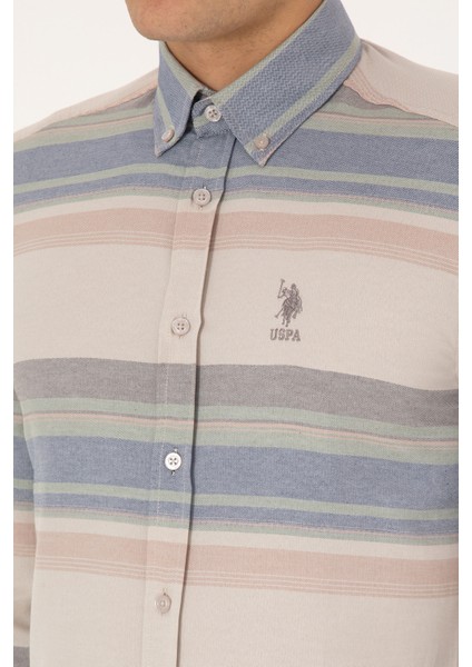 Erkek Taş Gömlek Desenli 50316648-VR049