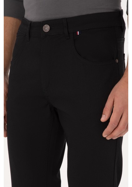 Erkek Siyah Pantolon (Kanvas-Chino) 50316835-VR046 indirimleri
