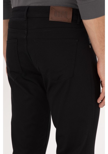 Erkek Siyah Pantolon (Kanvas-Chino) 50316835-VR046