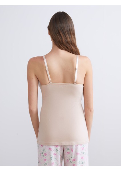 Yeni Sezon U Yaka Düz Askılı Hamile Kuplu Atlet fırsatları