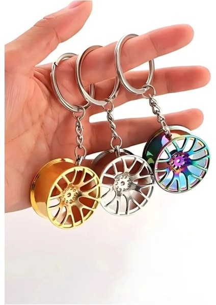 Hediyelik Jant Anahtarlık, Araç Oto Aksesuar 3D Metal Anahtarlık, Renkli Jant Anahtarlık fiyatları