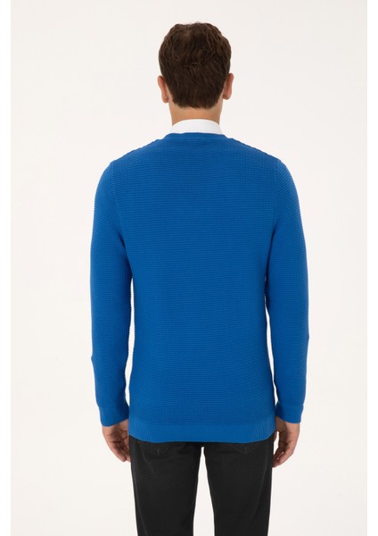 Erkek Koyu Mavi Kazak /triko 50315028-VR032 indirimleri