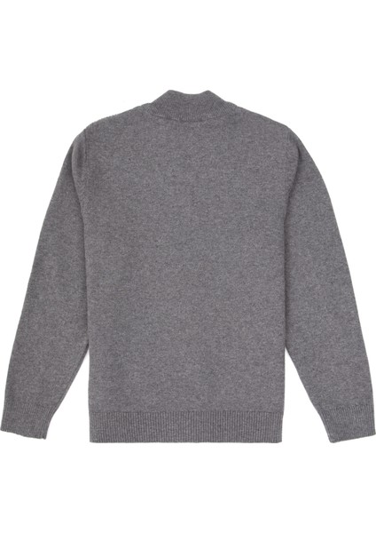 Erkek Çocuk Gri Melanj Hırka (Triko) 50311625-VR086 fiyatları