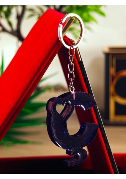 Kalp Desenli Harfli Anahtarlık El Yapımı Epoksi Anahtarlık Hediyelik Ürün Harf Anahtarlık Kişiye Özel Anahtarlık fiyatları