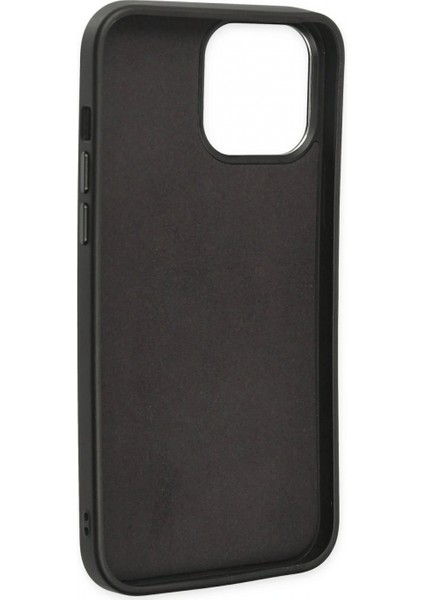 Ieg iPhone 13 Pro Kılıf Asya Deri Silikon - Siyah fırsatları