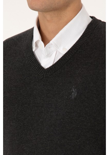 Erkek Antrasit Melanj Kazak /triko 50313662-VR081