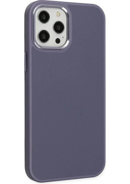 Ieg iPhone 12 Pro Max Kılıf Asya Deri Silikon - Mor fiyatları