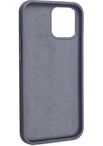 Ieg iPhone 12 Pro Max Kılıf Asya Deri Silikon - Mor fırsatları