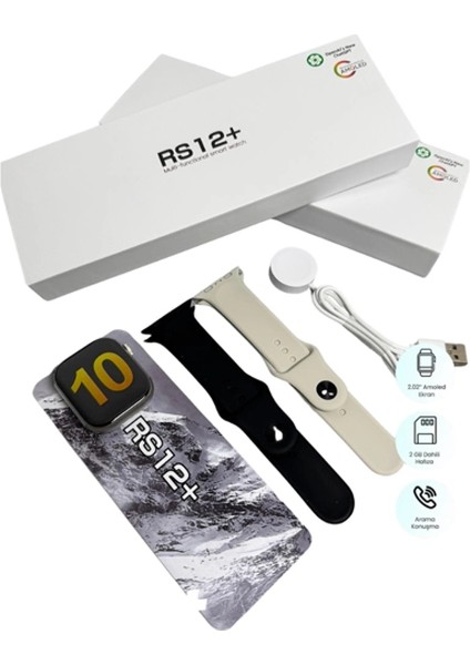 . RS12 Pro+ 2025 Serisi Garantili Akıllı Saat indirimleri