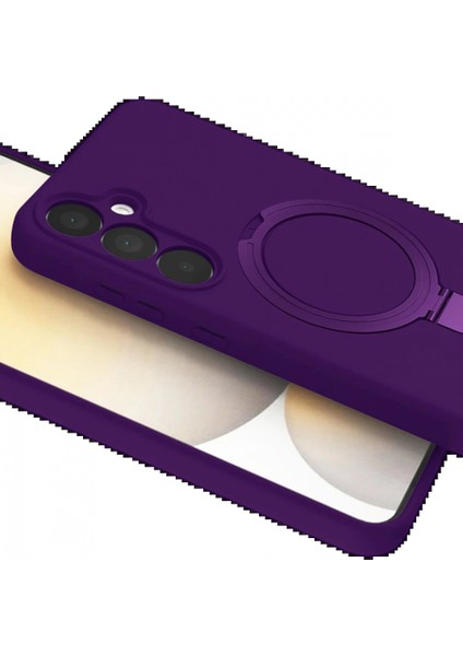 Ieg Samsung Galaxy A35 5g Regal Magsafe Standlı Kapak - Derin Mor fırsatları