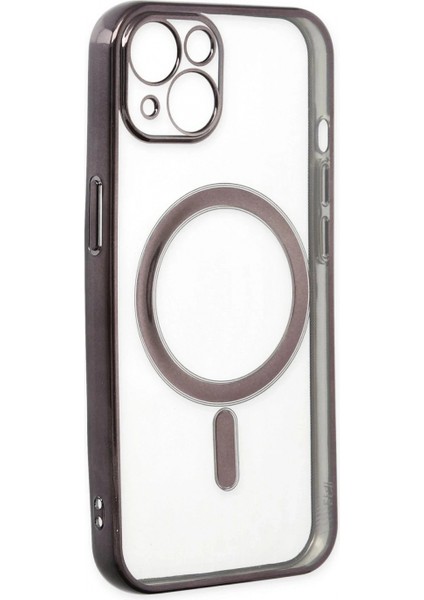 Ieg iPhone 14 Plus Kılıf Magneticsafe Lazer Silikon - Siyah fırsatları