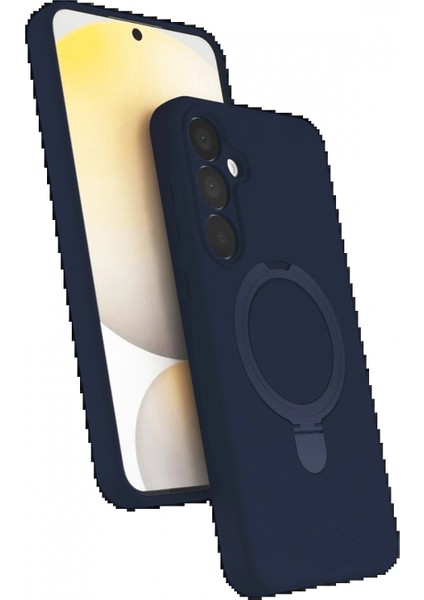 Ieg Samsung Galaxy A35 5g Regal Magsafe Standlı Kapak - Lacivert