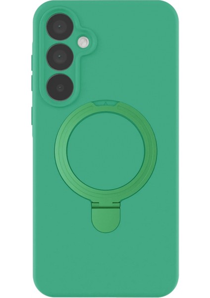 Ieg Samsung Galaxy A35 5g Regal Magsafe Standlı Kapak - Yeşil modelleri