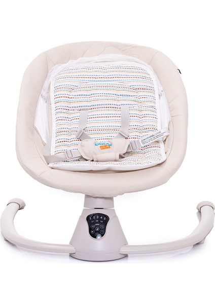 Cloud Otomatik Salıncak, Elektrikli Sallanma, USB & Uzaktan Kumandalı, Katlanabilir, 0–9 Kg, Açık Bej fiyatları