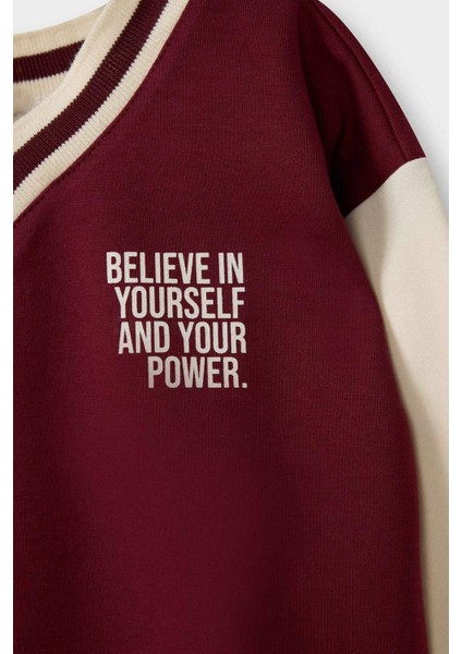 Erkek Bebek 2'li Takım Baskılı Sweatshirt Eşofman Altı G3738A525WN modelleri