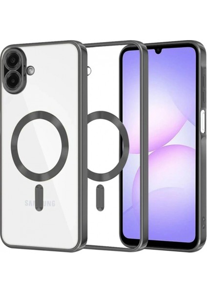 Ieg Samsung Galaxy A07 Kross Magneticsafe Kapak - Siyah