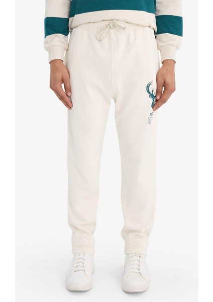 Fit NBA Milwaukee Bucks Standart Fit Cepli Esnek Bantlı Paça Jogger Eşofman Altı modelleri