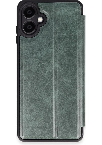 Ieg Samsung Galaxy A07 Flip Cover - Yeşil