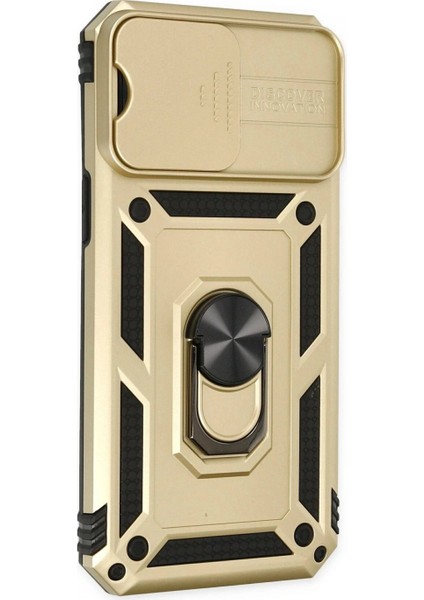 Ieg iPhone 14 Pro Max Kılıf Pars Lens Yüzüklü Silikon - Gold fiyatları