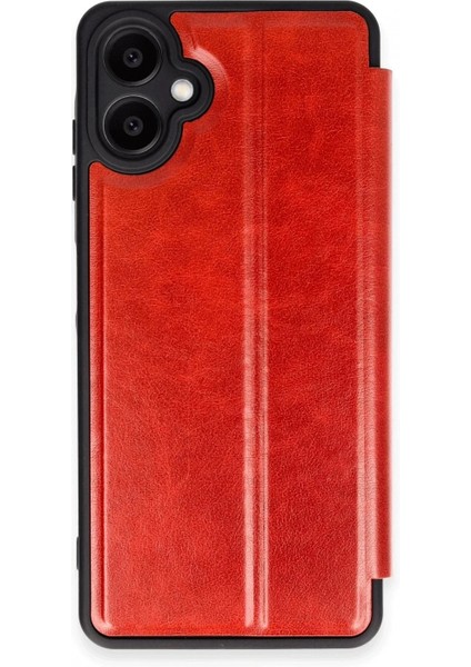 Ieg Samsung Galaxy A07 Flip Cover - Kırmızı