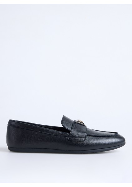 Siyah Kadın Loafer FLTBAYLEA14-BLACK