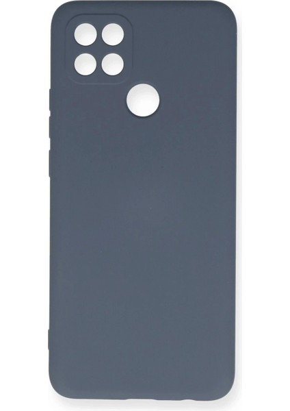 Ieg Oppo A15 Kılıf Nano Içi Kadife Silikon - Gri