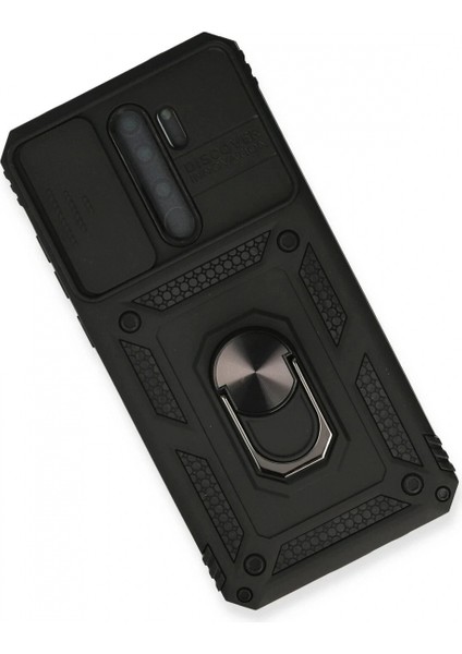 İEG Xiaomi Redmi Note 8 Pro Kılıf Pars Lens Yüzüklü Silikon - Siyah modelleri