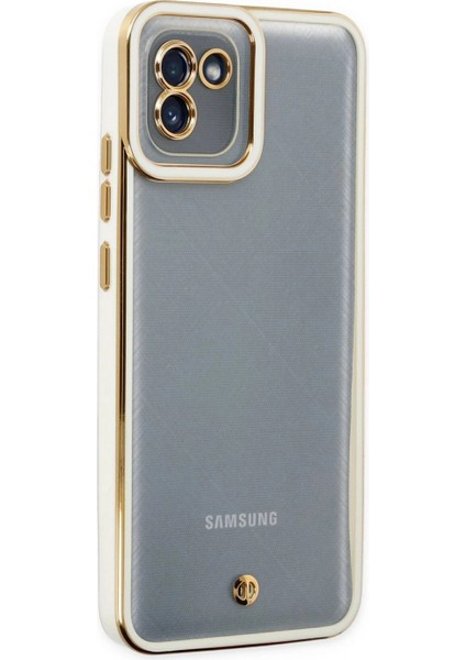 Ieg Samsung Galaxy A03 Kılıf Liva Lens Silikon - Beyaz