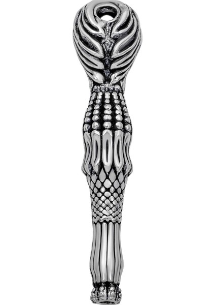 Gümüş Girdap Desenli Tesbih Imamesi