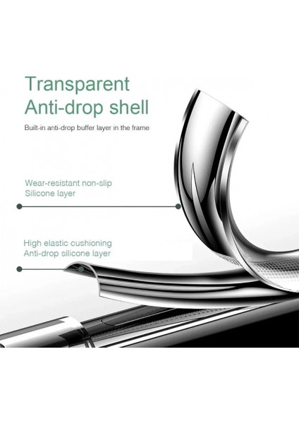 Ieg Xiaomi Redmi 9t Kılıf Lüx Şeffaf Silikon modelleri