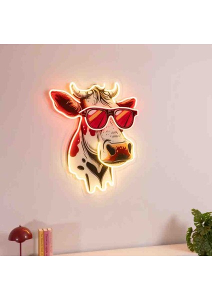 Neon LED Işıklı Pop Art Sanatsal Tablo