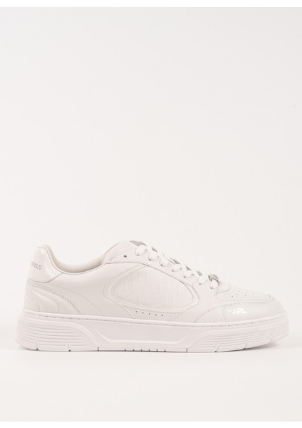 Beyaz Erkek Sneaker Kourtney Monogram Emboss