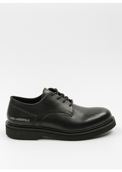 Siyah Erkek Günlük Ayakkabı Kıngston Derby Lace