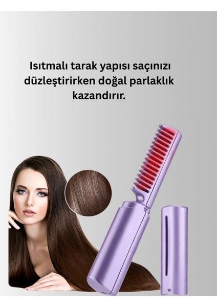- USB Şarjlı Kablosuz Saç Düzleştirici – Hızlı ve Pratik fırsatları