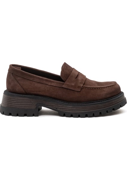 Kahve Kadın Loafer BUL-260862