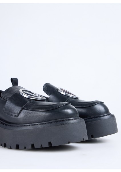 Siyah Kadın Loafer 91D2565VIT550 indirimleri