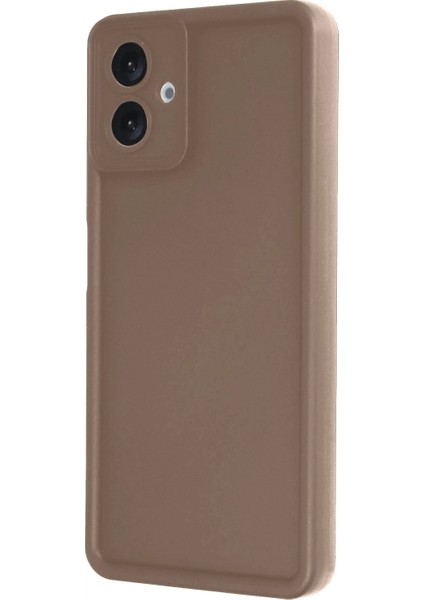 Ieg Samsung Galaxy A07 Viera Silikon - Kahverengi modelleri