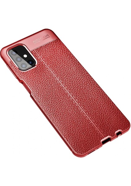 Samsung Galaxy M31S Kılıf Auto Focus Kapak - Kırmızı fiyatları