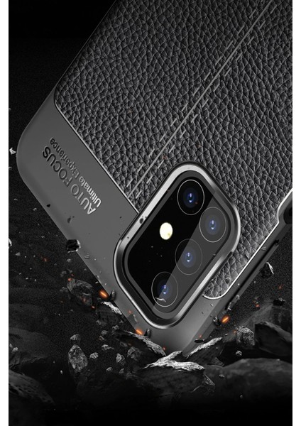 Samsung Galaxy M31S Kılıf Auto Focus Kapak - Kırmızı modelleri