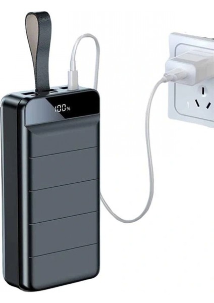 Ieg Taşınabilir Powerbank 50.000 Mah 4 Girişli Hızlı Şarj LED Göstergeli Fenerli Şarj modelleri