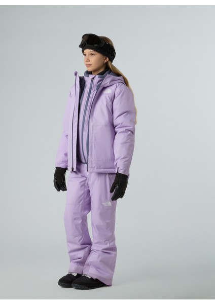 Lila Kız Çocuk Kayak Montu NF0A88UGQZI1-G Freedom Insulated Ja fiyatları