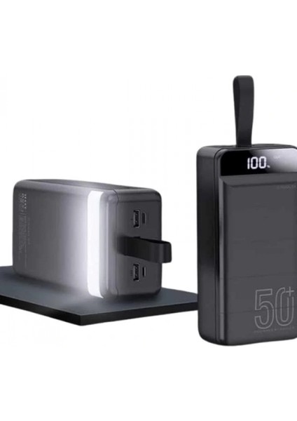 Ieg Powerbank Çoklu Şarj Girişi 50.000 Mah Taşınabilir Dijital Göstergeli modelleri