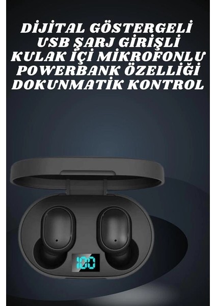 Bfs Çift Kulaklık Kampanyası Dokunmatik Kontrol Kulak Içi Yüksek Ses Kaliteli Mikrofonlu modelleri