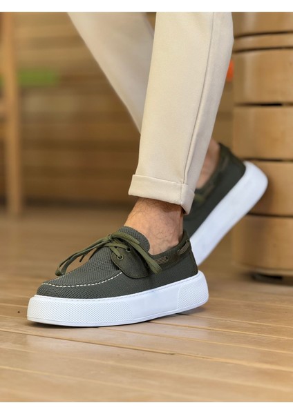 Torento Premium Triko Günlük Casual Erkek Ayakkabı Haki indirimleri